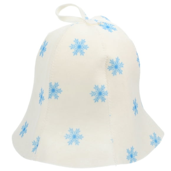 Miangastore Felt Sauna Hat Bath Hat for Sauna Comfortable Sauna Hat Absorbent Sauna Hat Felt Bath Hat