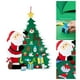 thumbnail image 4 of Árbol De Navidad De Fieltro Adornos Navideños Árbol De Navidad De Fieltro Para Paredes Ventanas Puertas matsuzay HA037466-00, 4 of 6