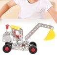 thumbnail image 3 of Modelo De Coche De Bloques De Construcción, Modelo De Coche De Ingeniería, Montaje De Bloques De Construcción, Control Remoto, Protección Del Medio Ambiente Para Niños, 3 of 7