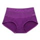 thumbnail image 2 of Gibobby Bragas elásticas para mujer Ropa interior mujer Ropa interior algodón No Top Calzoncillos completos Estiramiento Transpirable Bragas para mujeres （Morado， XL), 2 of 4