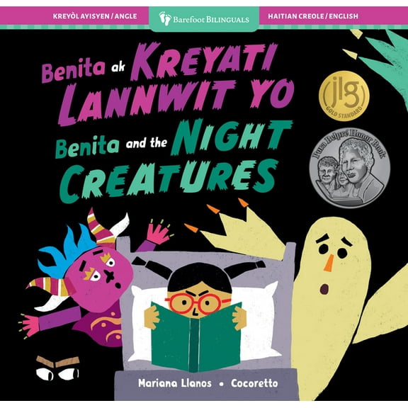 Barefoot Bilinguals Benita and the Night Creatures (Bilingual Haitian Creole & English), (Paperback)