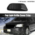 thumbnail image 3 of Front Right Passenger Side Fog Light Grille Cover Trim 68100708AA Fit for Dodge Grand Caravan 2011-2020, 3 of 6