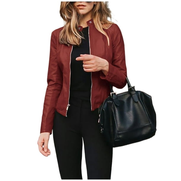 Manteau manche cuir hotsell