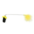 thumbnail image 2 of Collier Chat Teaser Plume Col Jouets pour Chats avec Auto Excité Cou Interactive Teaserjaune, 2 of 14