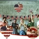 thumbnail image 1 of Independence Day Heart Wooden Door Sign Memorial Day Flag Heart Shaped Door Hanging Sign Hangers, 1 of 7