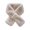 Beige, variant on Plush Scarf Fluffy Faux Fur Collar Scarf Wearable Blanket Women Warm Thickened Soft Autumn And Winter Cross Neck Khaki One Size
