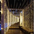 thumbnail image 2 of Guirnalda de luces LED tipo cortina, guirnalda de Año Nuevo conectable, 3x 1/3x 2/3x 3/6x3m, adornos navideños para el hogar, adorno 2023, 2 of 4