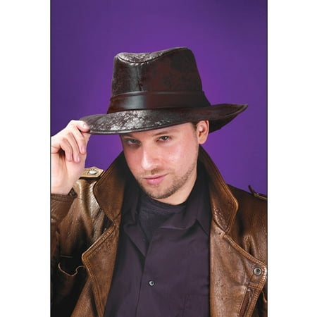 Black Fedora Adult Halloween Accessory