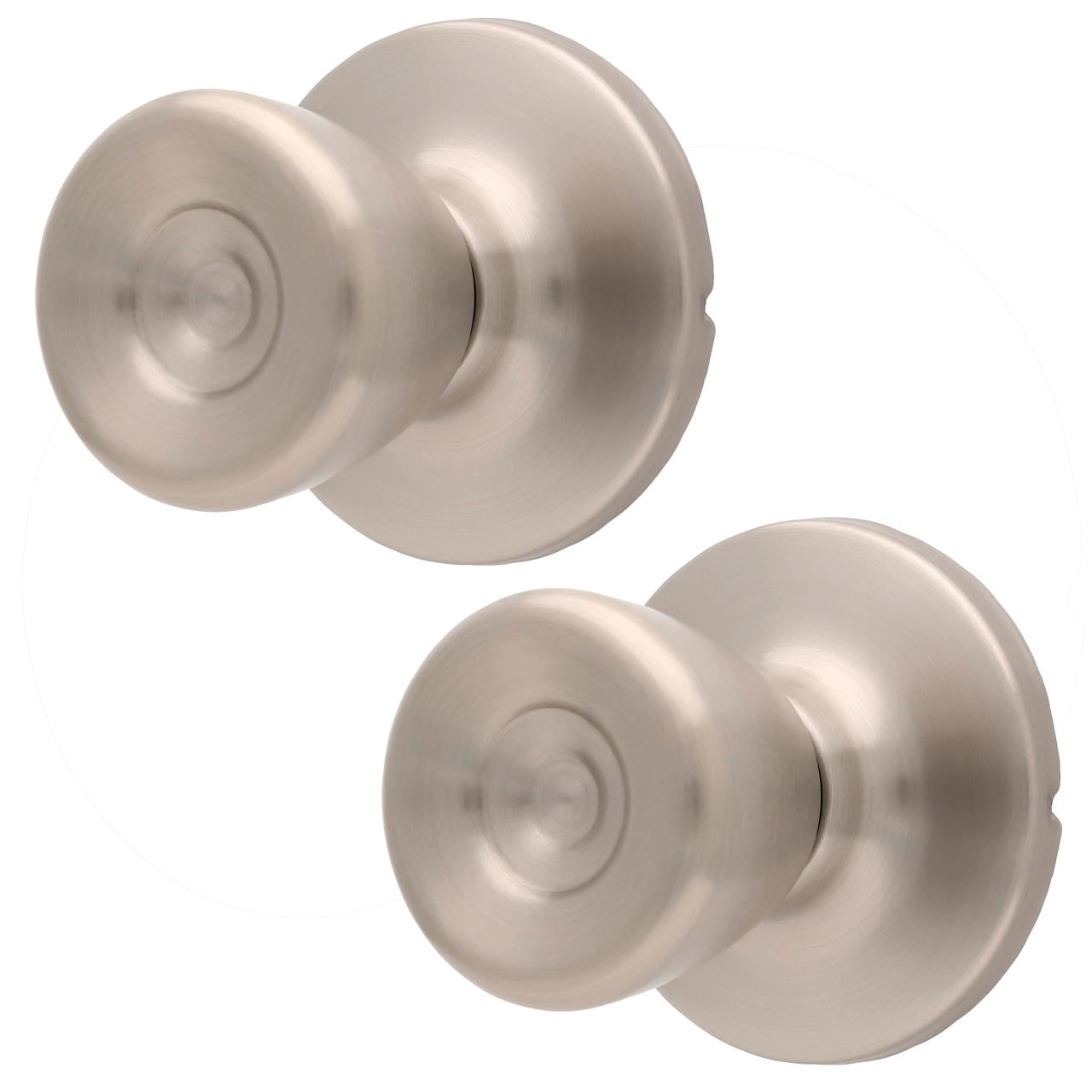 Lokhaus Passage Tulip Doorknob Satin Nickel 2 Count