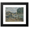 thumbnail image 2 of Armand Guillaumin 18x15 Black Modern Framed Museum Art Print Titled - Le Pont De Sully, Paris (circa 1886), 2 of 5