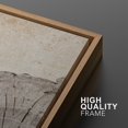 thumbnail image 5 of IDEA4WALL Framed Canvas Print Wall Art Set Oak Wood Tree Rings Nature Illustration Modern Art Decorative Geometric Natural Minimal Artwork for Living Room, Bedroom, Office -, 5 of 5