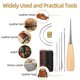 thumbnail image 3 of 11 Pcs Leather Sewing Tool Kit, Leather Craft Stitching Sewing Kit for DIY Crafts Canvas Leather Rep, 3 of 5