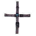 thumbnail image 1 of Travel Luggage Strap with Combination Lock Polyester Suitcase Security Belt Cross Packing Strap (Geometric Maze), 1 of 6
