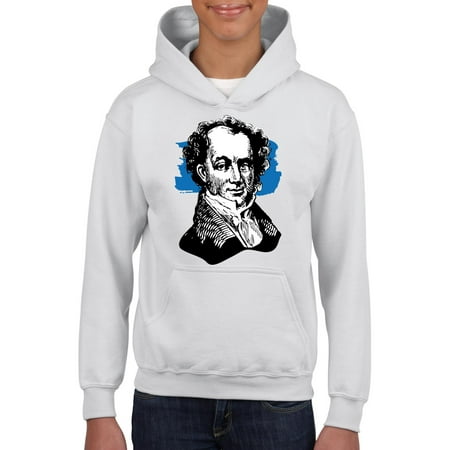Hoodie Van - Martin Van Buren American President Unisex Hoodie For Girls and Boys Youth Sweatshirt