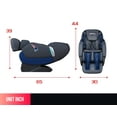 thumbnail image 6 of BestMassage Full Body Zero Gravity Electric Massage Chair,with Wireless Bluetooth Speaker,Black, 6 of 7