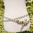 thumbnail image 2 of New Spring/Summer Belt Extended Dress Thin Belt Double Loop Knotting Accessories Skirt Belt Women's Simple Waist Chain, 2 of 2