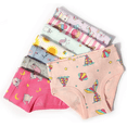 thumbnail image 4 of alzoncillos de algodón transpirables para niñas, ropa interior variada, 6-8 piezas Xtellar multicolor, 4 of 4