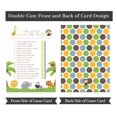 thumbnail image 4 of Cute Jungle Baby Shower Game Mommy or Daddy 25 Pack Guess Which Parent Activity Cards Gender Reveal - Wild Safari Animal Boys Girls - Printed 5x7 Size Set - Paper Clever Party, 4 of 7