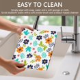 thumbnail image 4 of Placemat, Pioneer Flower Floral Print Pattern Place Mats Table Mat Set Of 2, PVC Washable Placemats for Party Kitchen Dining Decoration, 18x12 Inch, Fade Resistant, 4 of 6