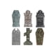 thumbnail image 1 of Decoraciones de Halloween Yuyangstore Lápida de Cementerio de Espuma 17', 1 of 8