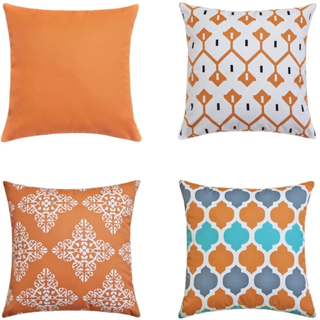 Inteprter 4 fundas de almohada para decoración del hogar, cómodas y saludables Decoración del hogar