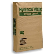 USG Hydrocal White Gypsum Cement 25 lbs - for Sculpture, Mold Making, Hollow and Solid Castings