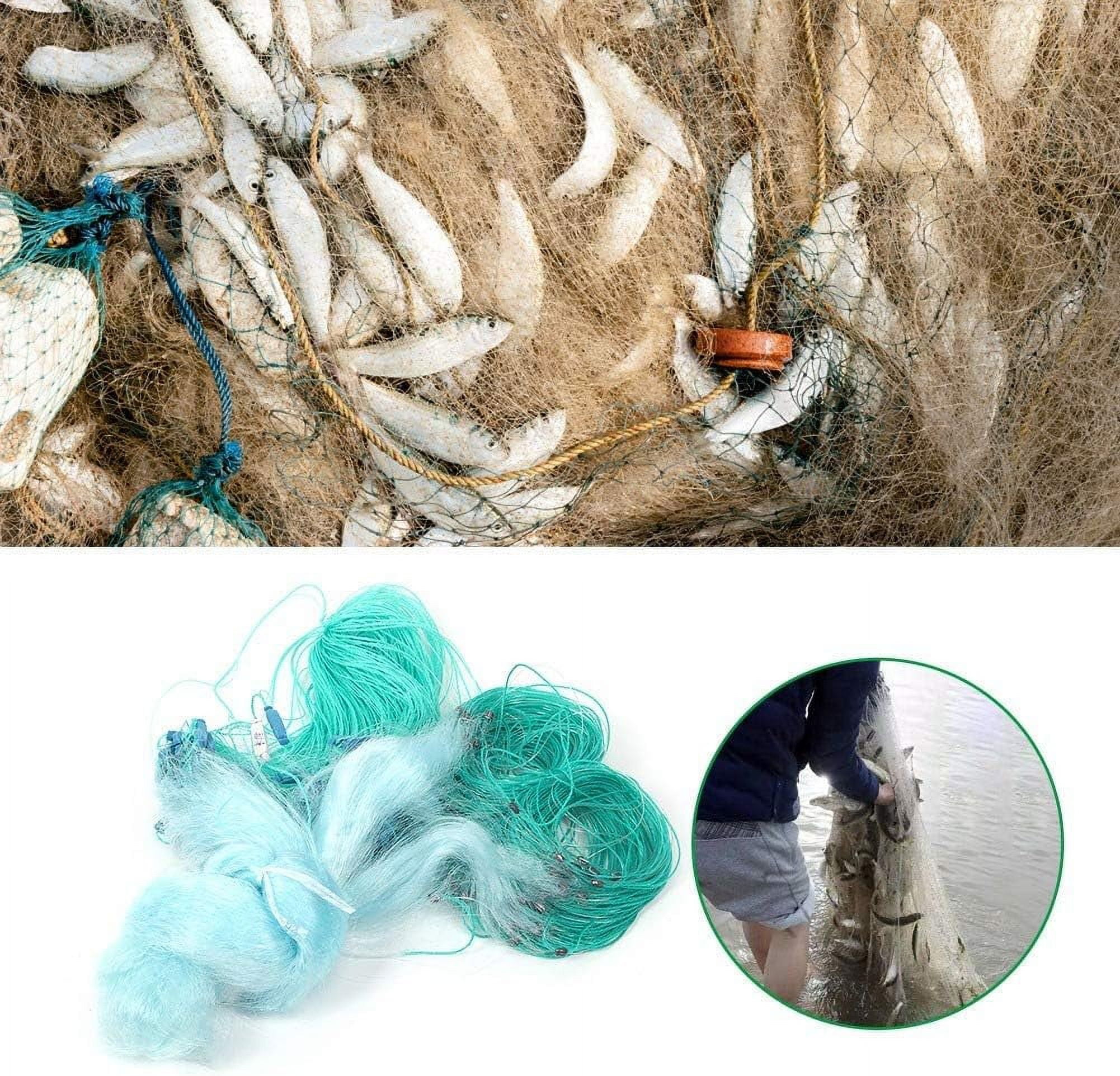 50 x 4 fish net Ahi Series Cast reducing the chance of losing fish at the net during critical landing moments 50' x 4' QUAIL POULTRY