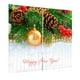 thumbnail image 4 of 2x Cortina de ventana decorativa navideña Bckout Persianas aismiento térmico 018 Sunnimix Cortinas decorativas navideñas, 4 of 8