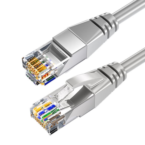 Ethernet Cable Cat6 Highly Speed Networking Cable Shielded RJ45 Cable for Routers Modem Gaming 1000mbps Speed