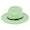 Green, variant on Unisex Mens Womens Felt Panama Hats Classic Wide Brim Rancher Fedora with Belt Buckle Cowboy Style Z01-Khaki