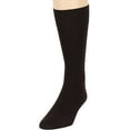 thumbnail image 5 of Mens Bamboo Dress Thin Soft Socks, Dark Brown, Large, 10-13, 6 Pack, 5 of 7