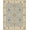 Blue, Pattern 8, variant on ODIKA 8'x10' Washable Area Rug Non-Slip Chair-Friendly Mat Blue Beige Elegance with Floral Accents Traditional Blossom and Leaf Design Ornate Border for Dining Room, Large Office, Lounge