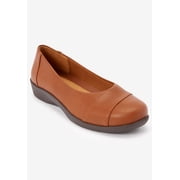 Comfortview Gab Flat Ballet Flats Womens Slip-On Shoes (Wide Widths Available)