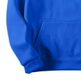 thumbnail image 6 of OKSALE Plus Size Hoodies for Women Cozy Long Sleeve Sweatshirts with Kangaroo Pocket Casual Pullover Sweatshirt Solid Color Blouses Casual Basic Loose Fit Tops, 6 of 6