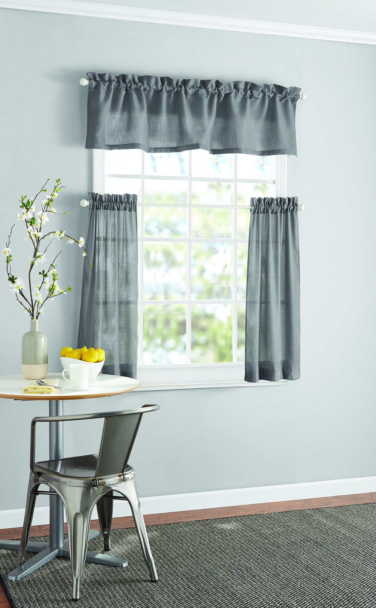 walmart kitchen window valances