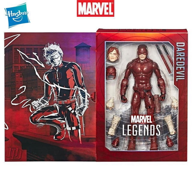 Hasbro-Marvel Figura de acción ACIONES End Sdcc, 12", Daredevil, 1:6, Modelo, Regalo sorpresa de cumpleaños para niño, Exclusivo, 2017