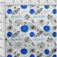 thumbnail image 3 of oneOone Cotton Poplin Medium Blue Fabric Halloween Fabric For Sewing Printed Craft Fabric By The Yard 42 Inch Wide, 3 of 4