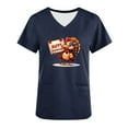 thumbnail image 5 of Sexlip Women's Cartoon Print Short Sleeve T Shirt Cute Design Soft Fabric Daily Casual Wear Blue M, 5 of 7