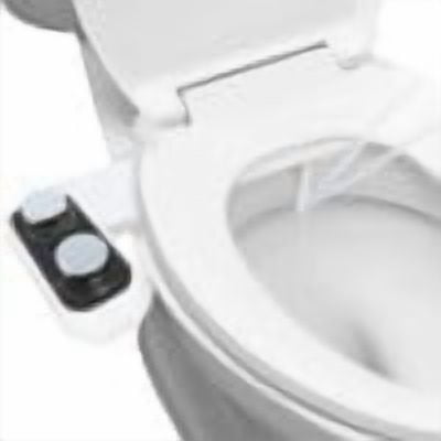 Giunmcul Smart Bidet Sprayer for Toilet, Women's Intimate Washer with Dual Nozzle, Adjustable Water Temperature and Pressure, Self-Cleaning, Easy Install (Universal Hole Spacing 136-200mm)