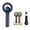 Black and Blue, variant on MHXCV Handheld Pet ID Microchip Scanner Animal Tag Reader 134.2kHz RFID EMID FDX-B Device with 1.44 inches / 3.65 cm TFT Screen and 240pcs Storage Capacity White Orange