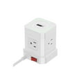 thumbnail image 4 of Wireless Charger Cube Power Strip with USB Ports – 10ft Extension Cord, 4 AC Outlets + 3 USB + 1 Fast-Charging USB-C, 15W Wireless Charging, Surge Protection & Mountable On/Off Switch, 4 of 4