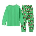 thumbnail image 5 of Odeerbi Christmas Pajama Sets For Boys Girls Santa Claus 2025 Long Sleeved Top Long Pants Two-piece, 5 of 8