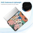 thumbnail image 2 of FORMRS 13-13.3 inch Laptop Sleeve Case Soft Carrying Quilted Computer Bag Cover, Art City, 2 of 7