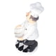 thumbnail image 3 of Estatua de chef estilo rural americano, delantal de chef, decoración para restaurante, cafetería, cocina., 3 of 14
