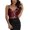 Wine, variant on Womens Sequin Crop Top Sleeveless V Neck Tank Top Sparkly Camisole Blouse Party Club Tops Wardrobe Women Half Top Base