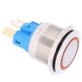 thumbnail image 3 of Interruptor de botón de reinicio, 2 piezas de 22 mm DC3-6V interruptor de botón de anillo interruptor de botón de pasador funcionamiento suave VoborMX herramienta, 3 of 8