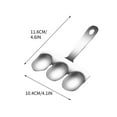thumbnail image 3 of Bdday Kitchen Utensil Set Household Stainless Steel Meatball Maker Shrimp Sliding Tool 304 Stainless Steel Kitchen Utensil Set, 3 of 3