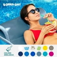 thumbnail image 4 of Open Box TRC Sunsation 1.75" Thick Foam Swimming Pool Float, Metallic Blue, 4 of 9