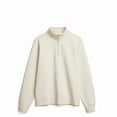 thumbnail image 5 of Men's French Terry Organic Cotton Fleece Quarter Zip Sweatshirt, 5 of 10