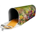 thumbnail image 6 of Colorful Tulip Flowers Mailbox Covers, Spring Floral Magnetic Post Box Cover Wraps Large Size 25.5x21 in for Garden Yard Decor, 6 of 7